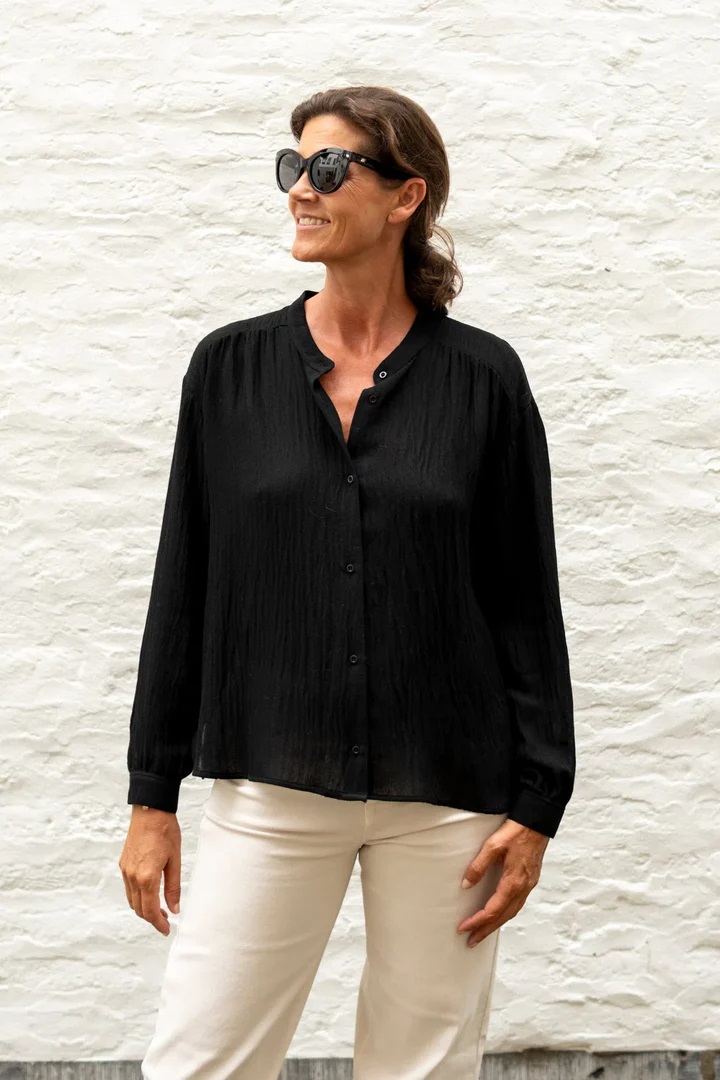 Sacrecoeur Ella Nero Blouse