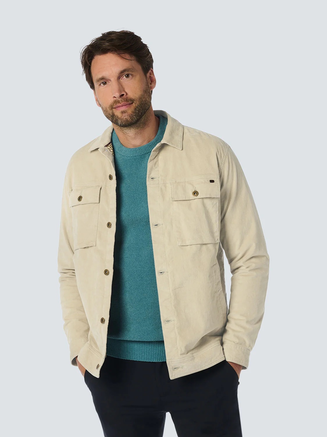 No Excess Corduroy Overshirt