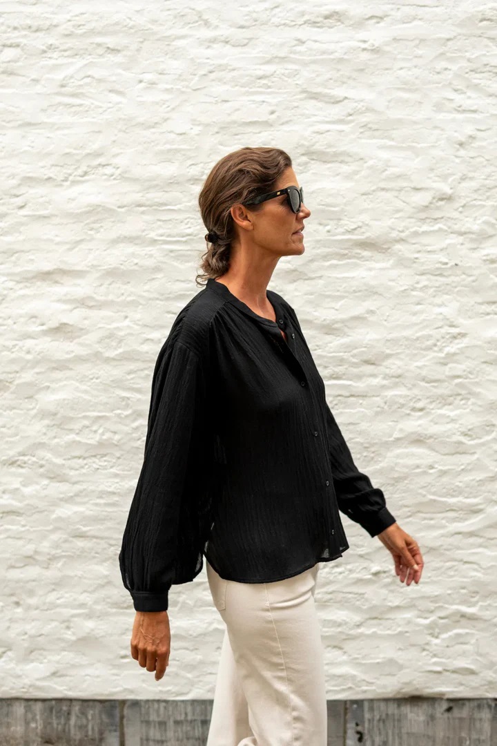 Sacrecoeur Ella Nero Blouse - Afbeelding 3