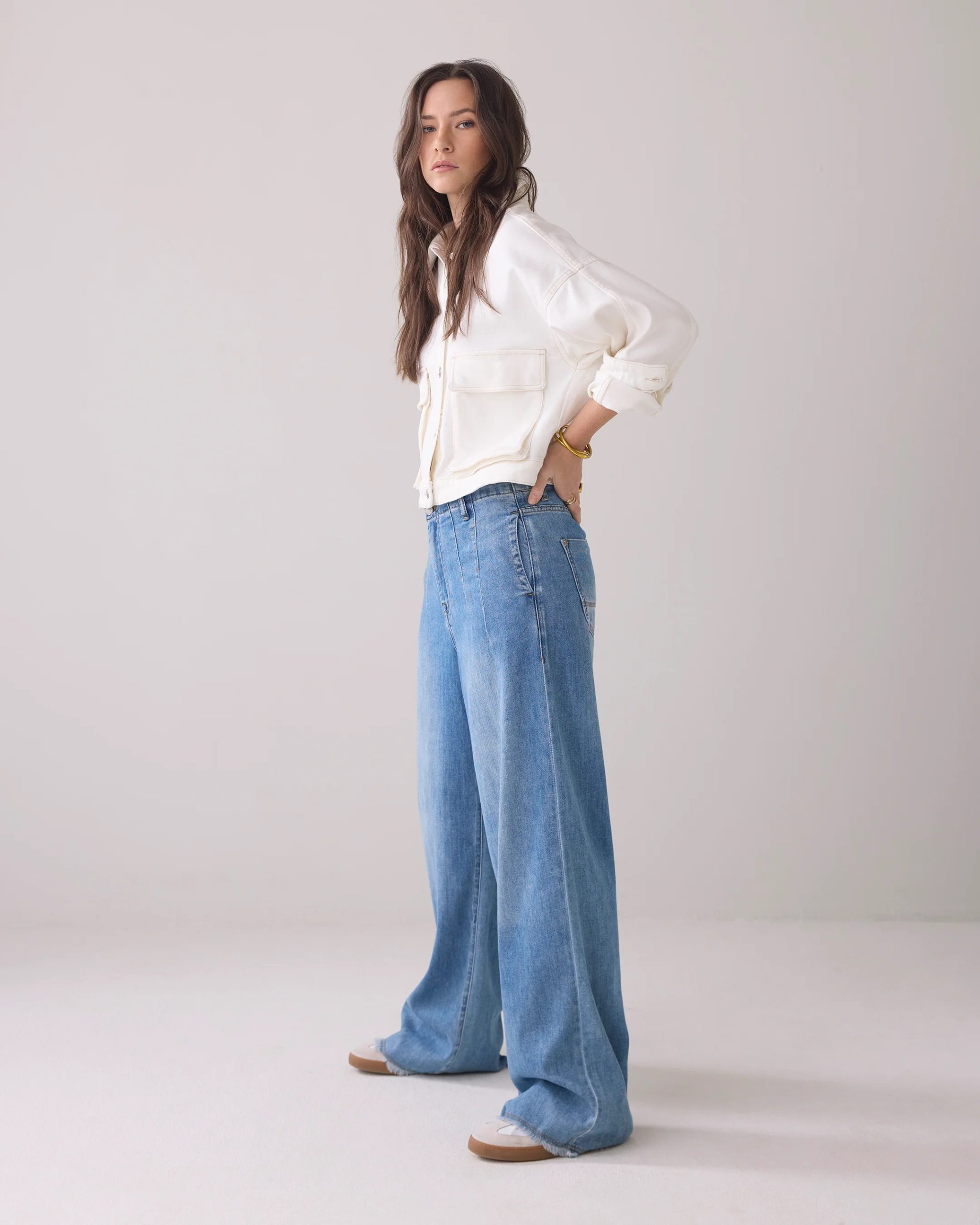 Summum Palazzo Denim Broek - Afbeelding 4