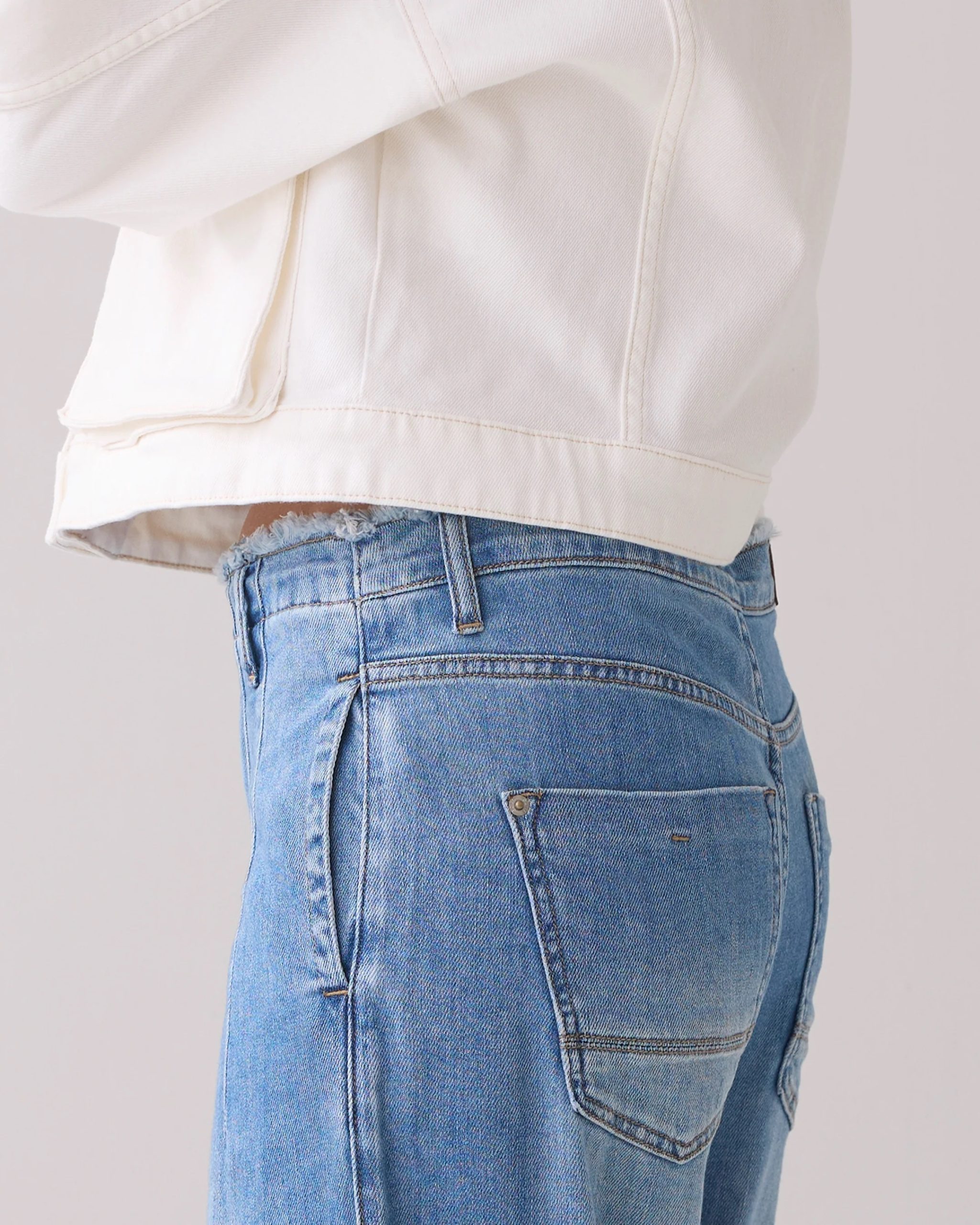 Summum Palazzo Denim Broek - Afbeelding 5