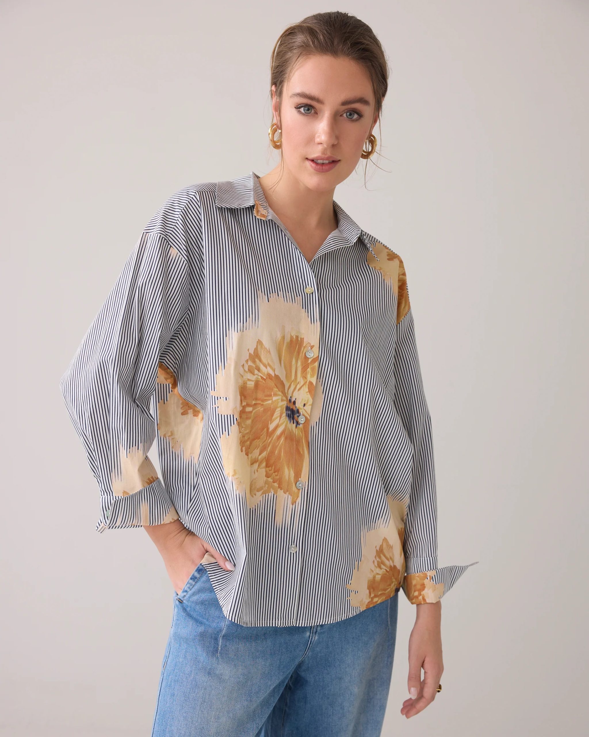 Summum Overhemdblouse Print