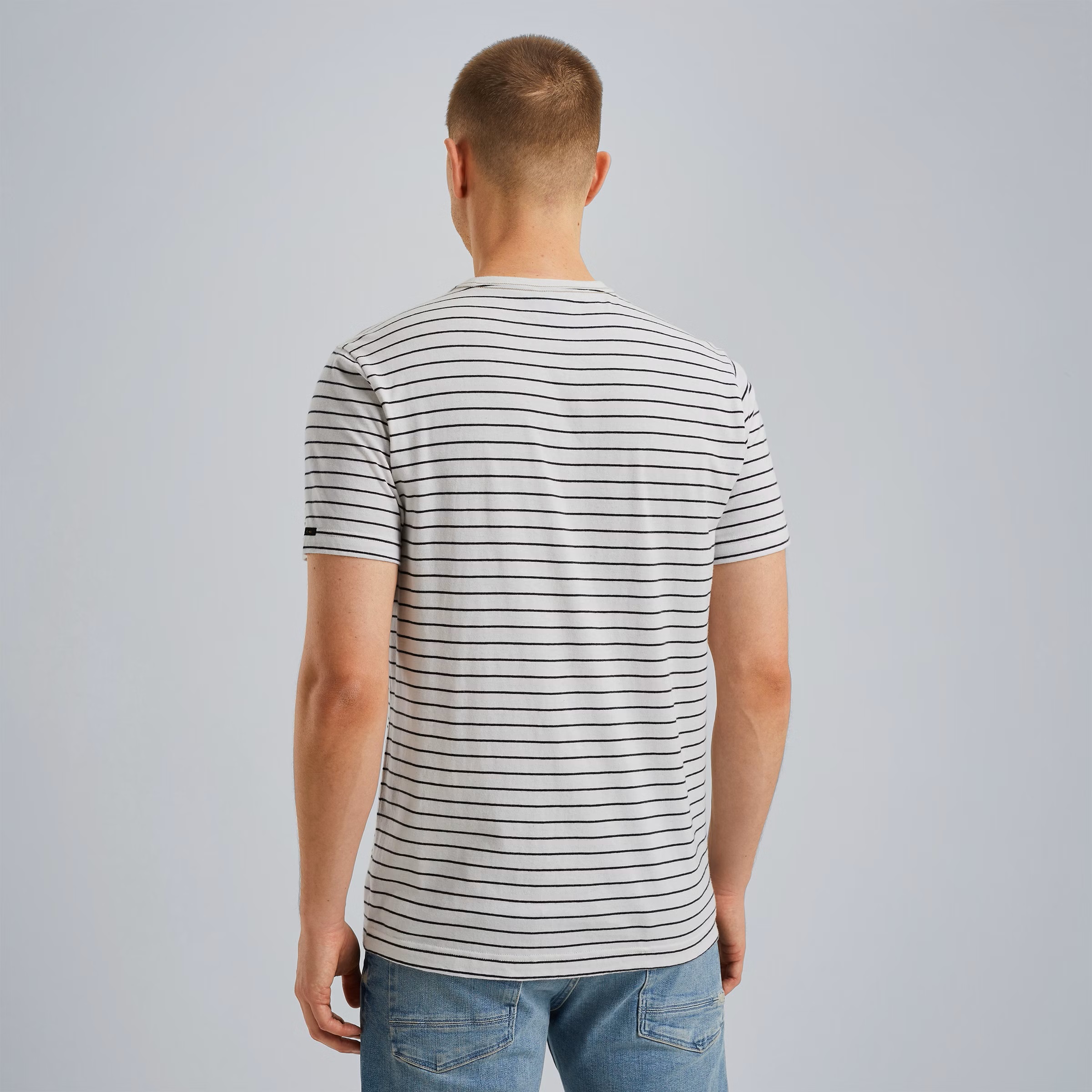 PME Legend T-Shirt met Streeppatroon - Afbeelding 3
