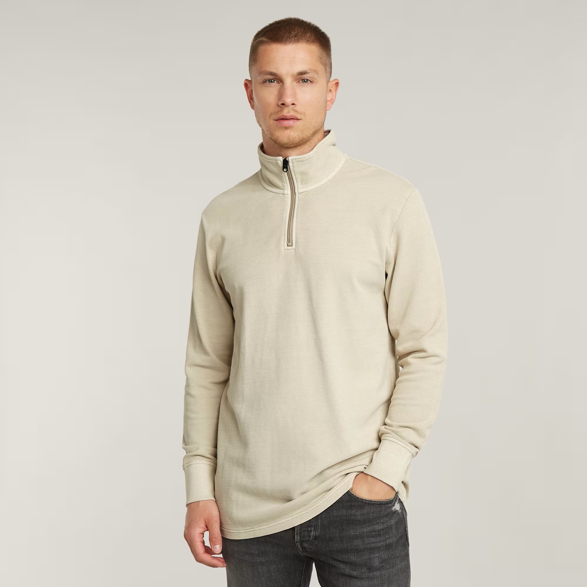 G-Star Overdyed Tweeter Halve Rits - Afbeelding 5