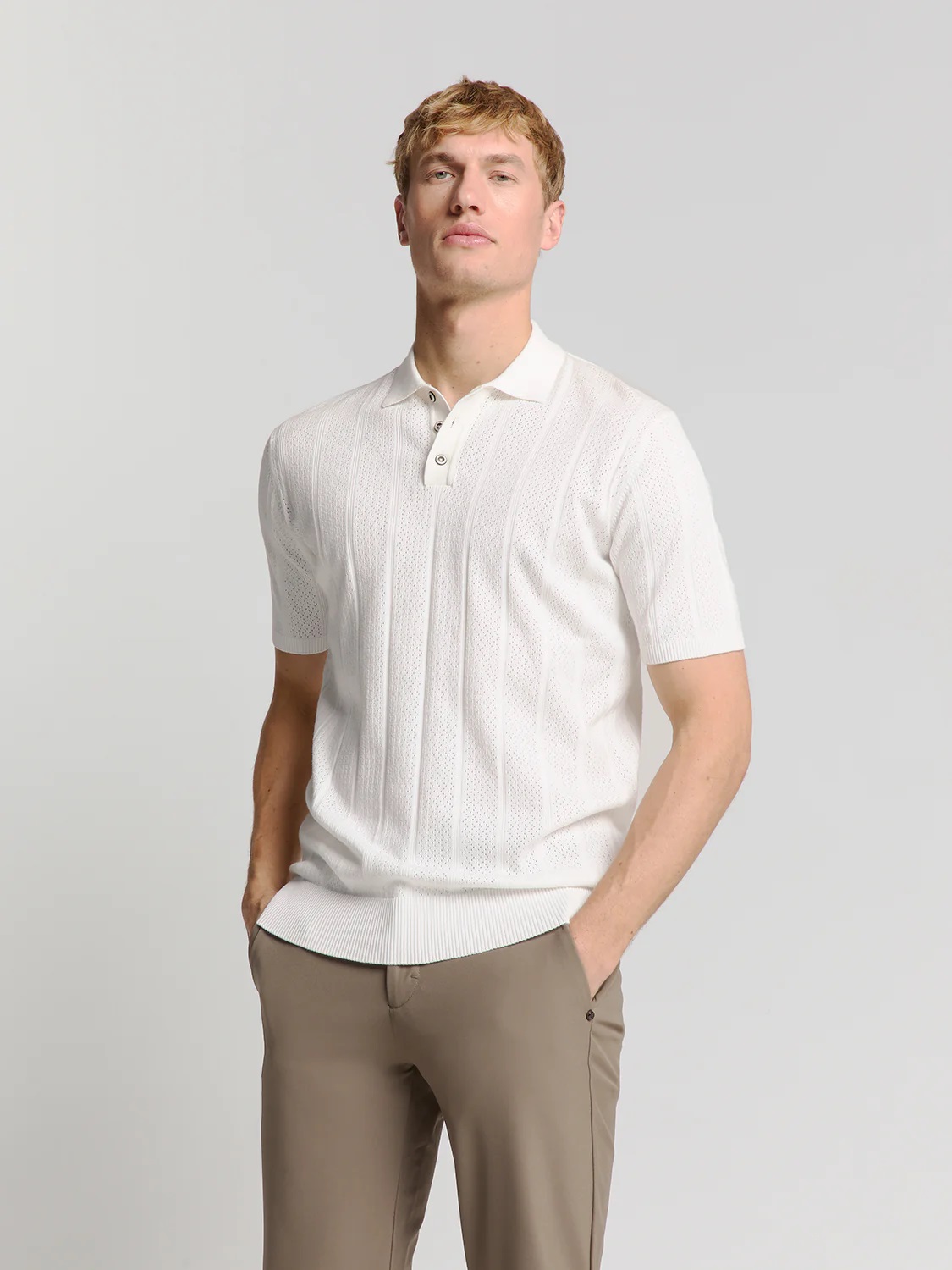 No Excess Polo Jacquard