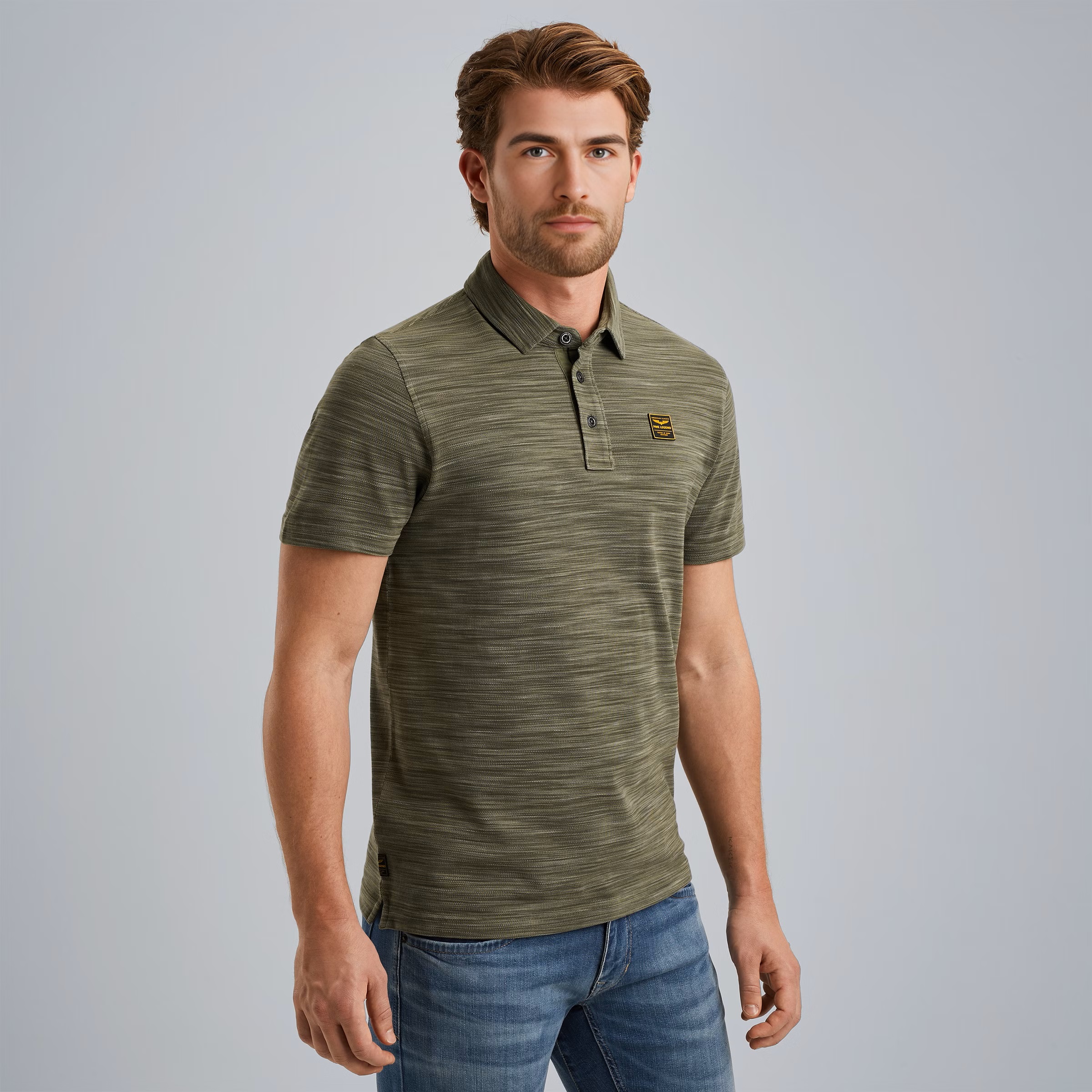 PME Legend Polo met Streeppatroon