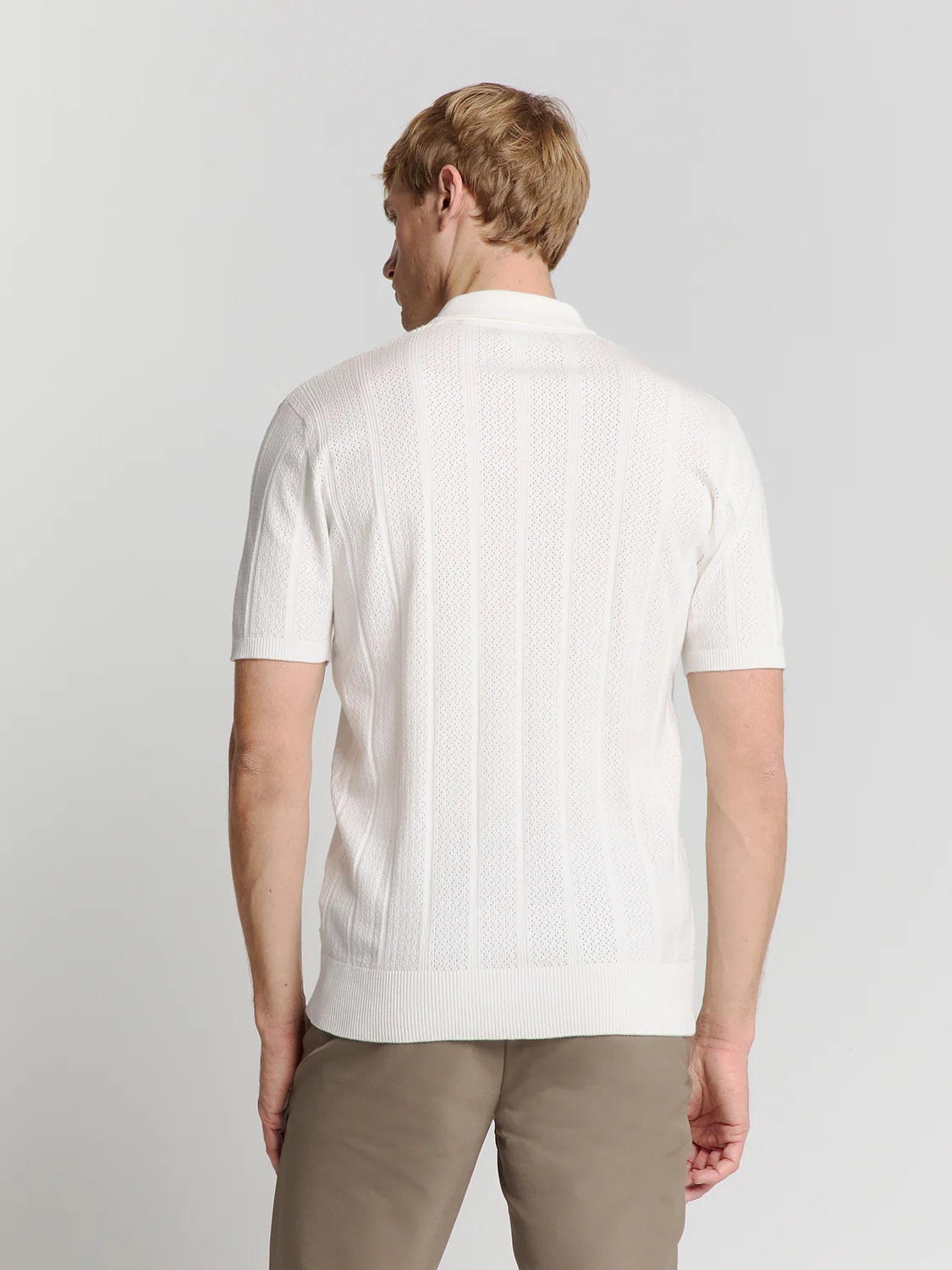 No Excess Polo Jacquard - Afbeelding 2
