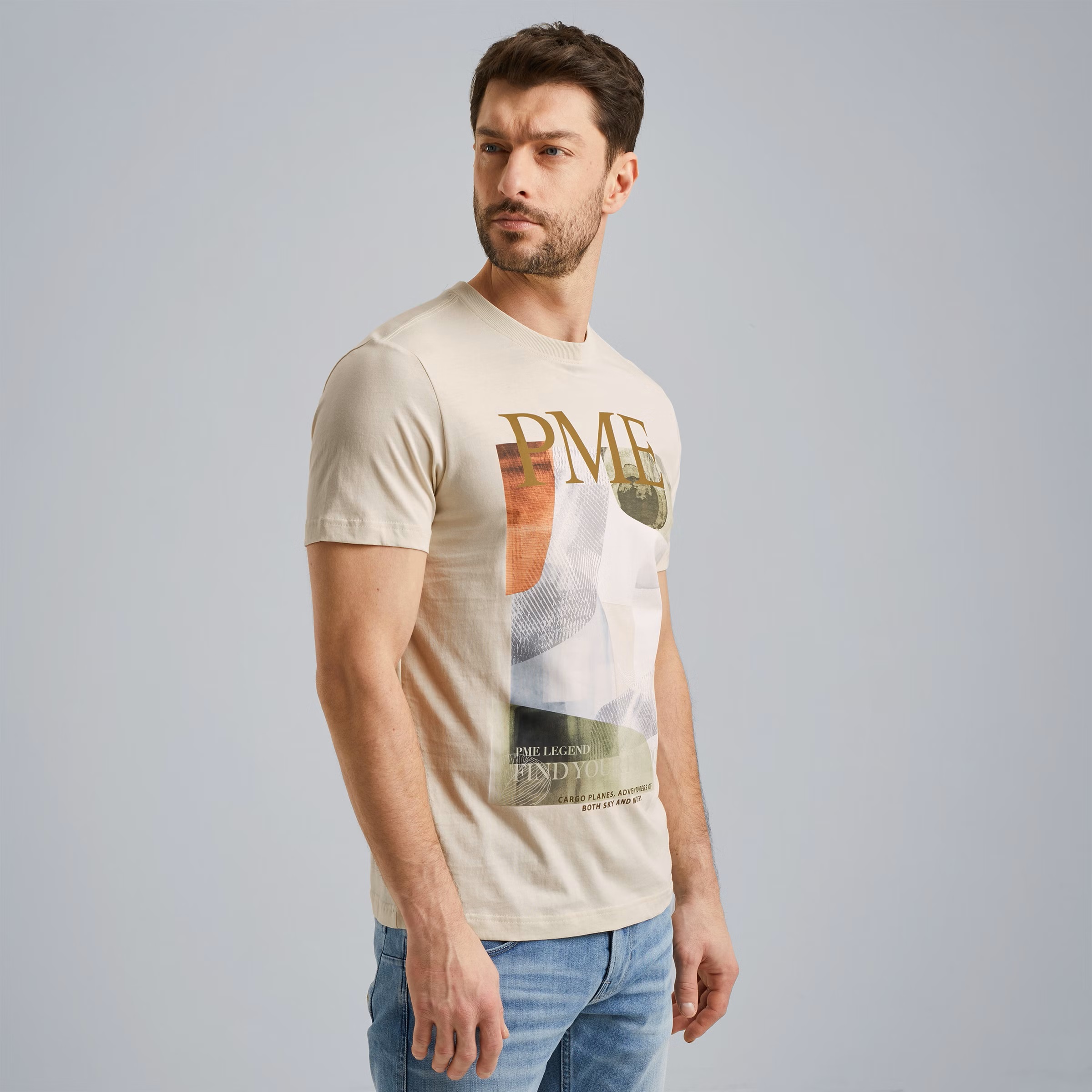 PME Legend T-Shirt met Artwork - Afbeelding 2