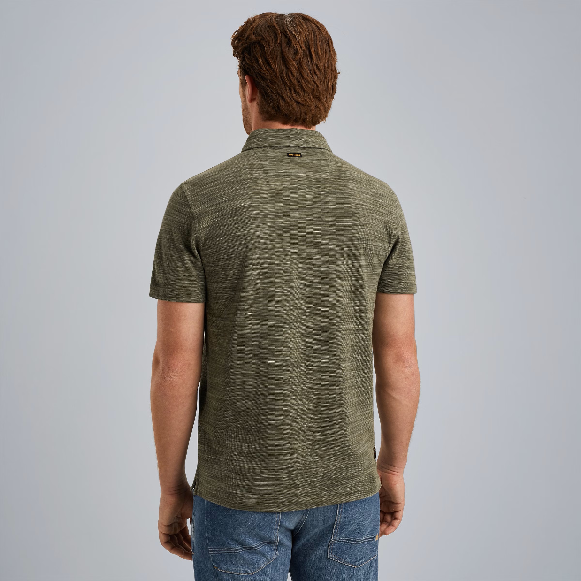 PME Legend Polo met Streeppatroon - Afbeelding 2