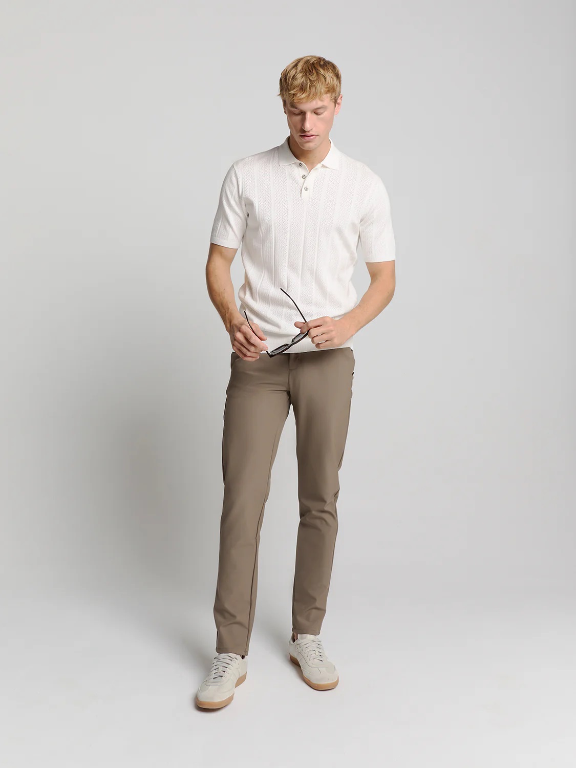 No Excess Polo Jacquard - Afbeelding 3