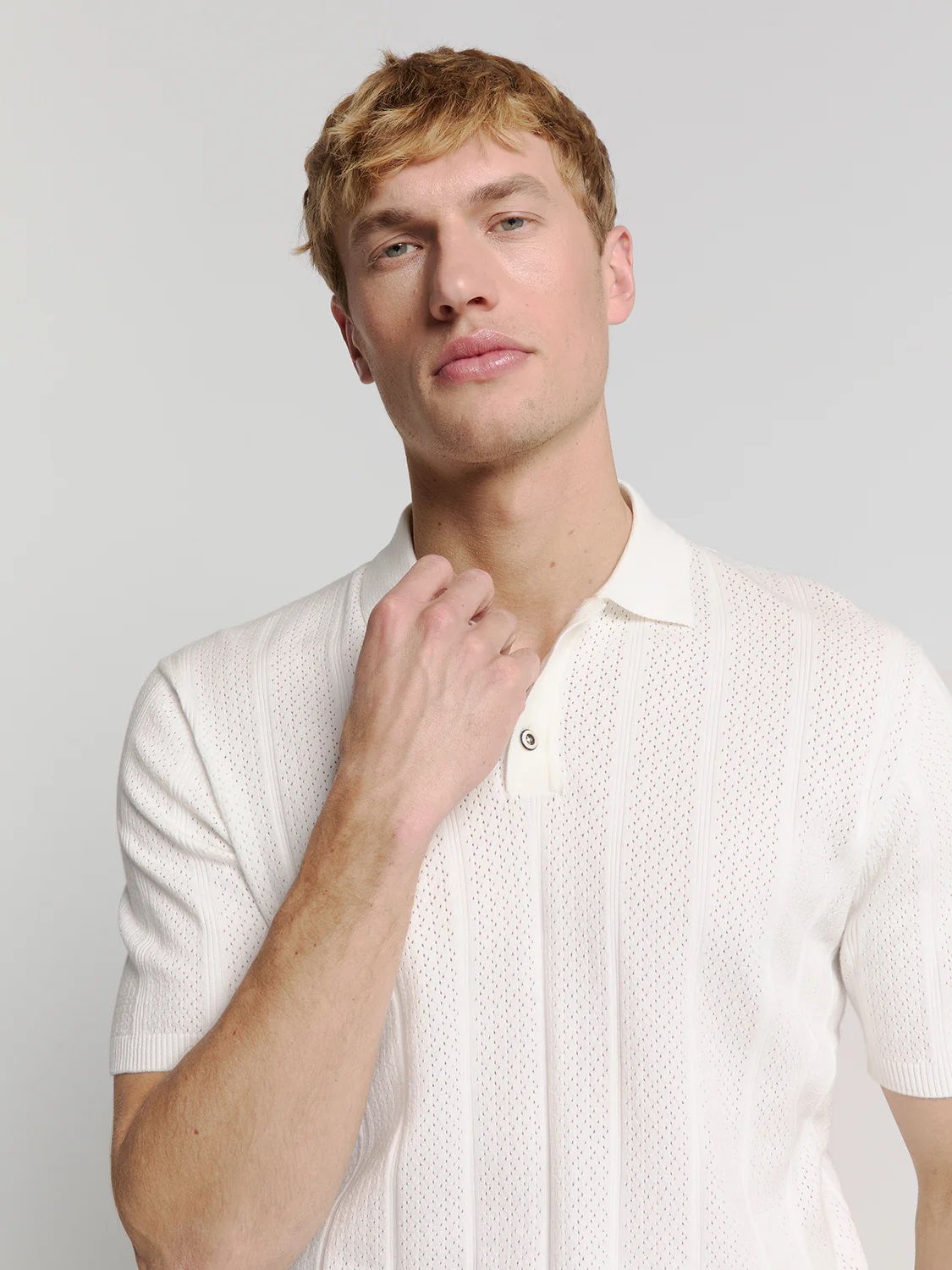 No Excess Polo Jacquard - Afbeelding 4