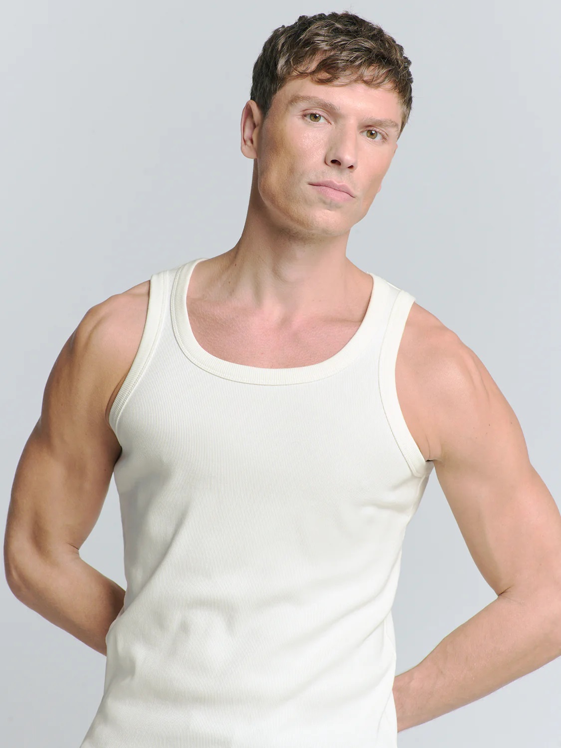 No Excess Ribbed Singlet - Afbeelding 4