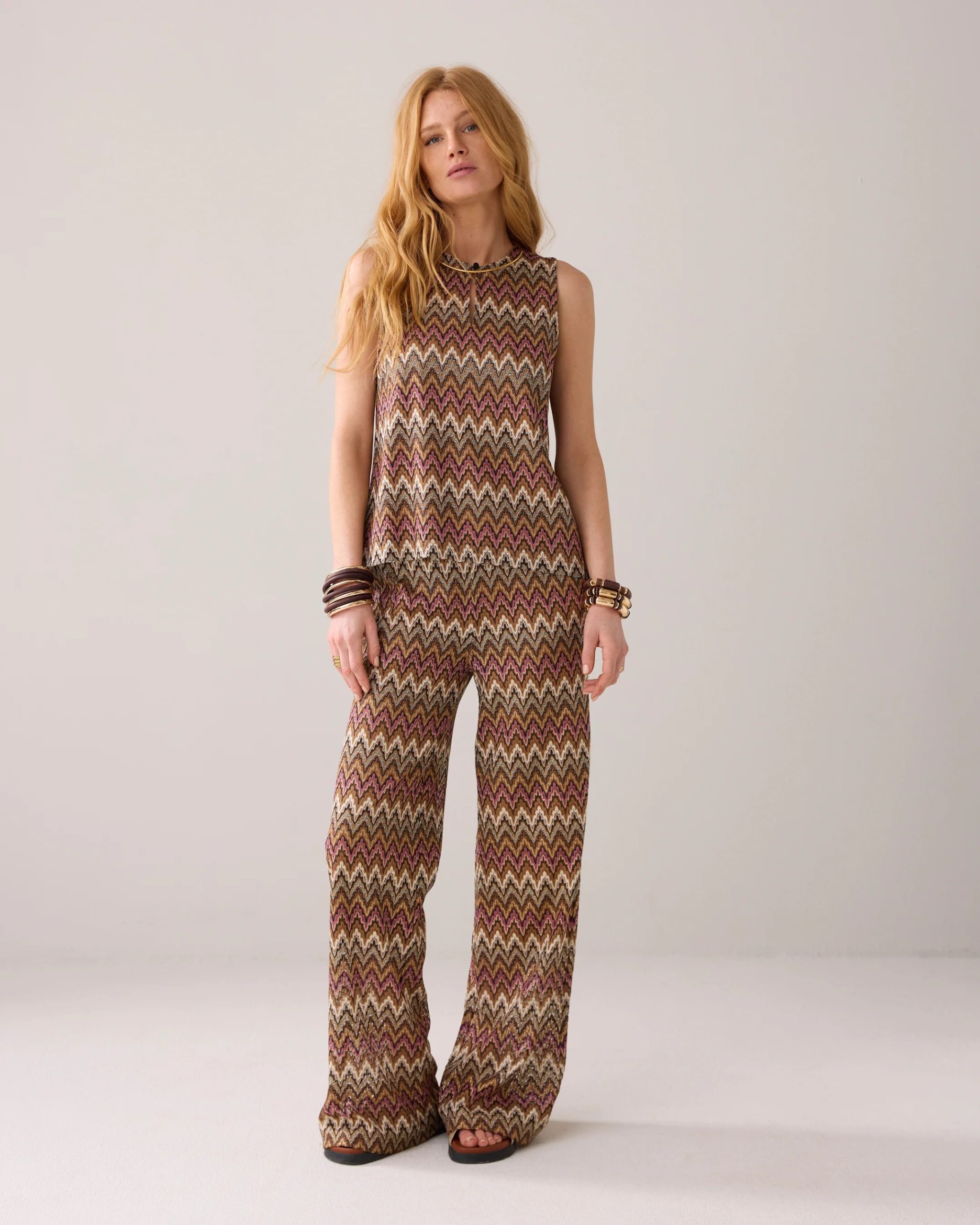 Summum Jacquard Top ZigZag - Afbeelding 2