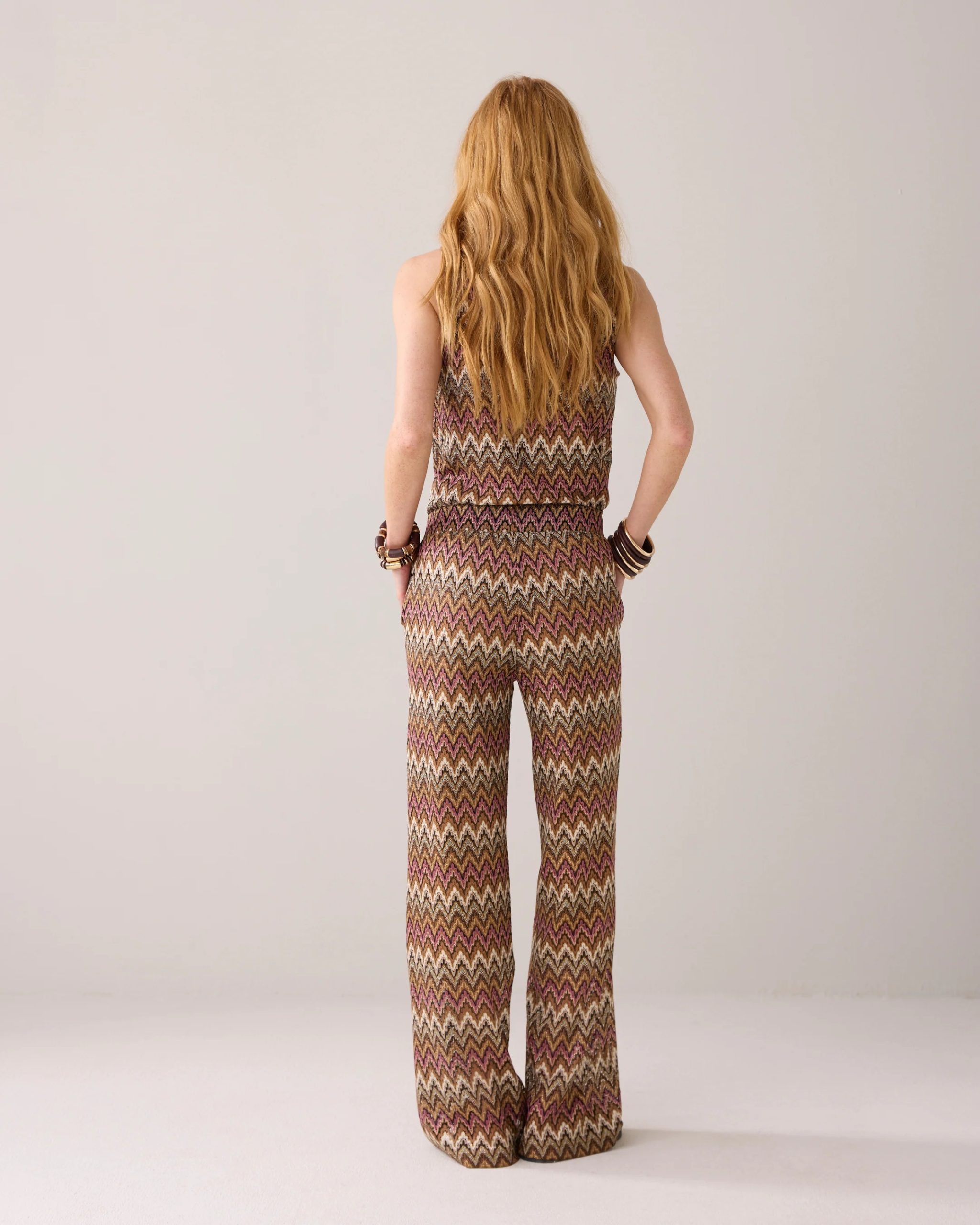 Summum Flared Broek ZigZag - Afbeelding 3