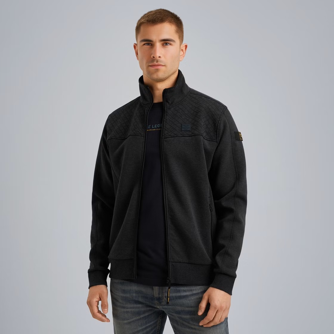 PME Legend Sweat Jacket met Rits