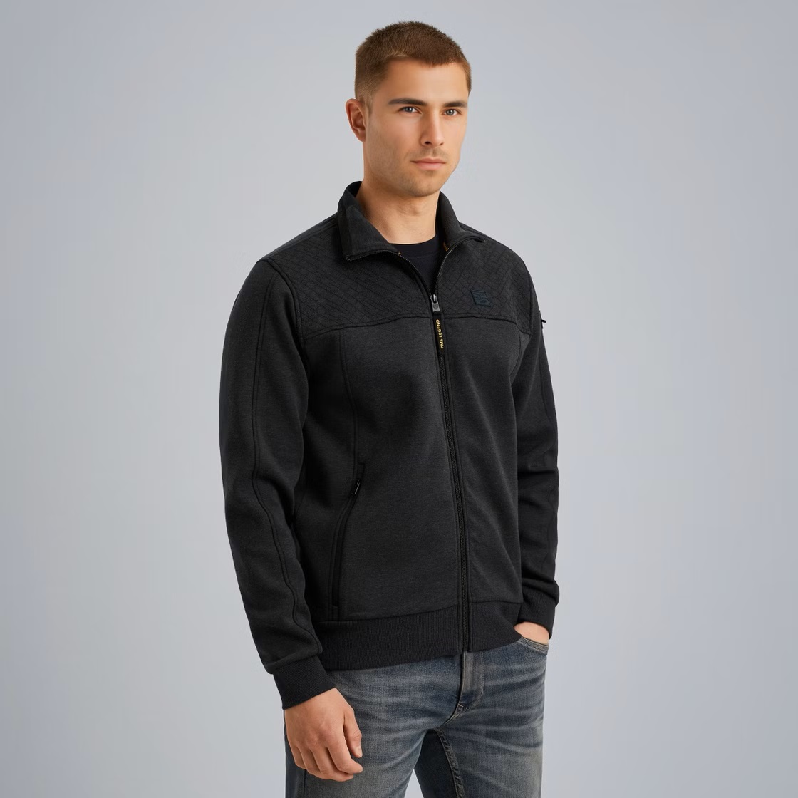 PME Legend Sweat Jacket met Rits - Afbeelding 2