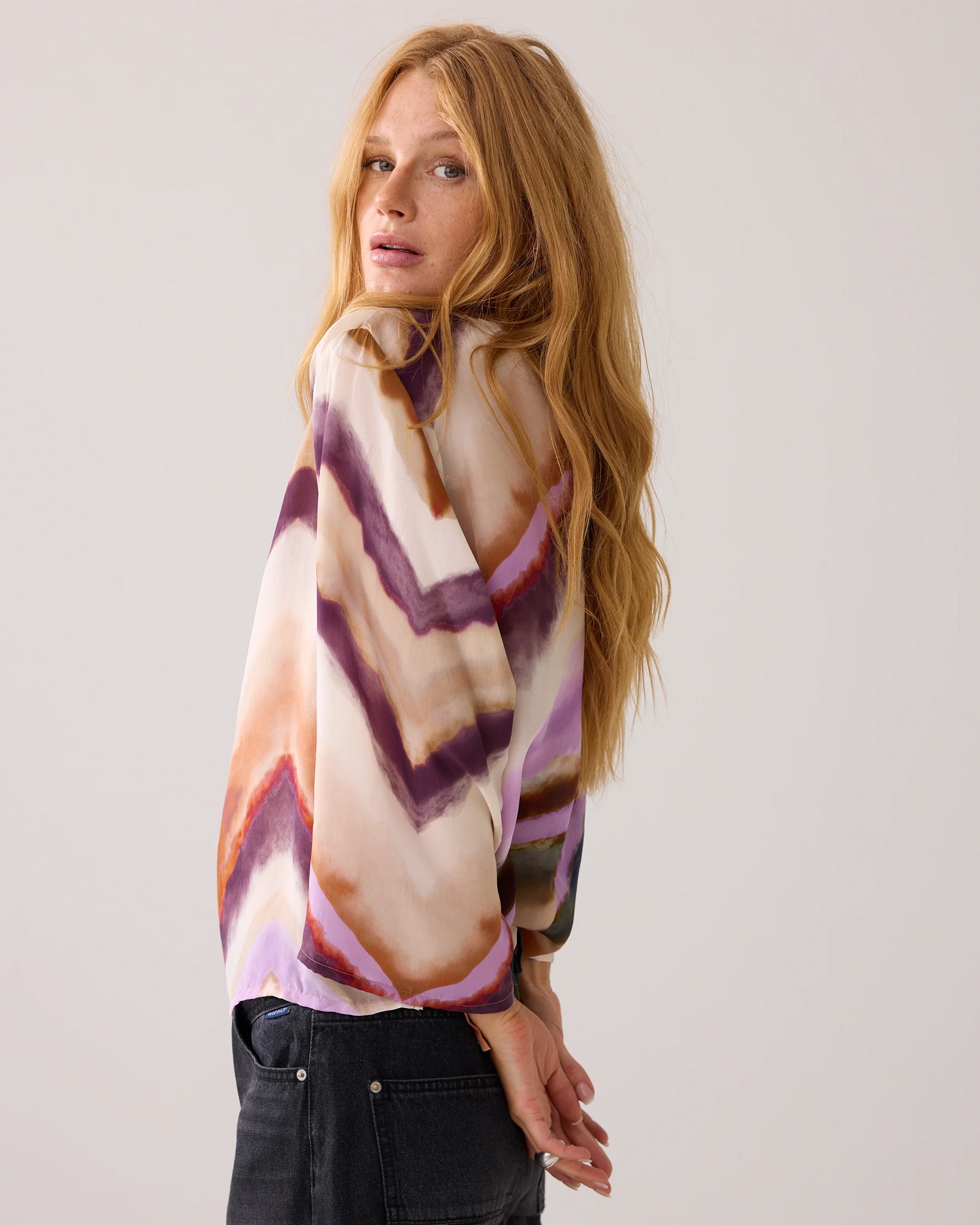 Summum Wijde Top ZigZag - Afbeelding 4