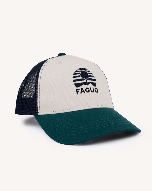 Faguo Cap Green & Navy