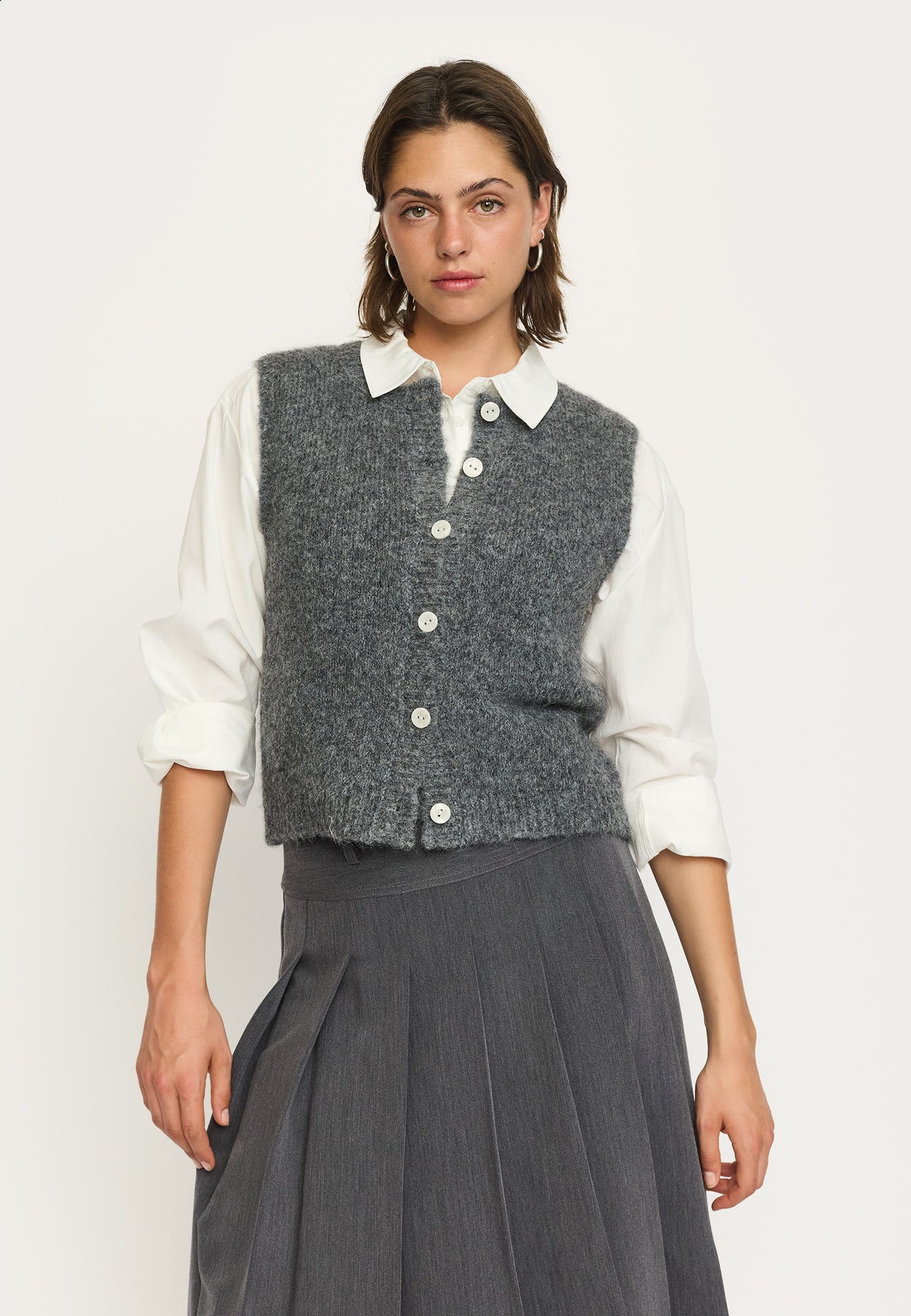Soft Rebels Camilla Mouwloos Vest