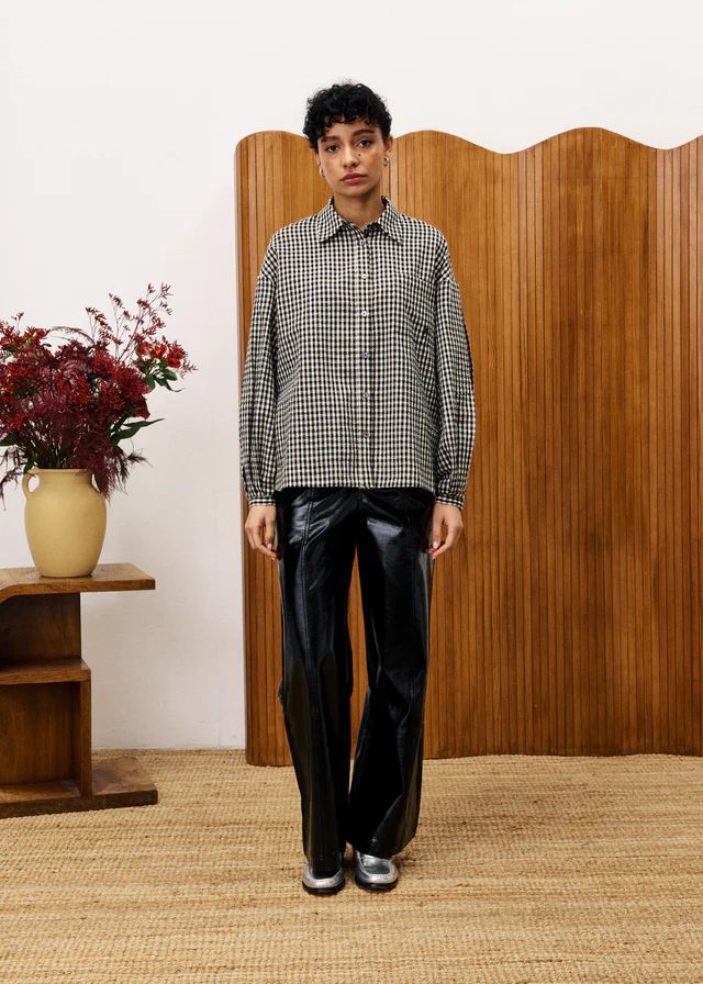 Frnch Raven Blouse/Overhemd