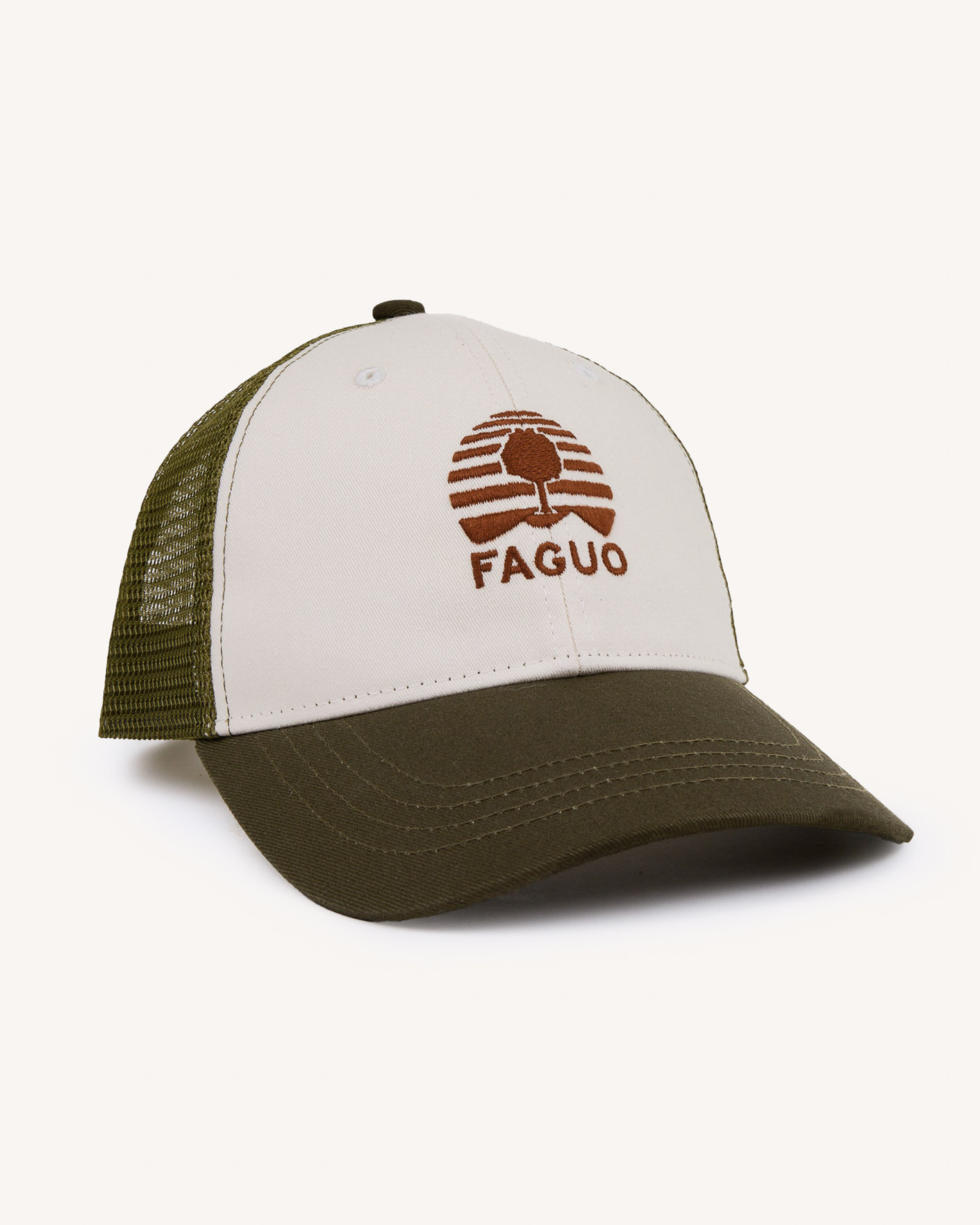 Faguo Cap Olive & Kaki - Afbeelding 2