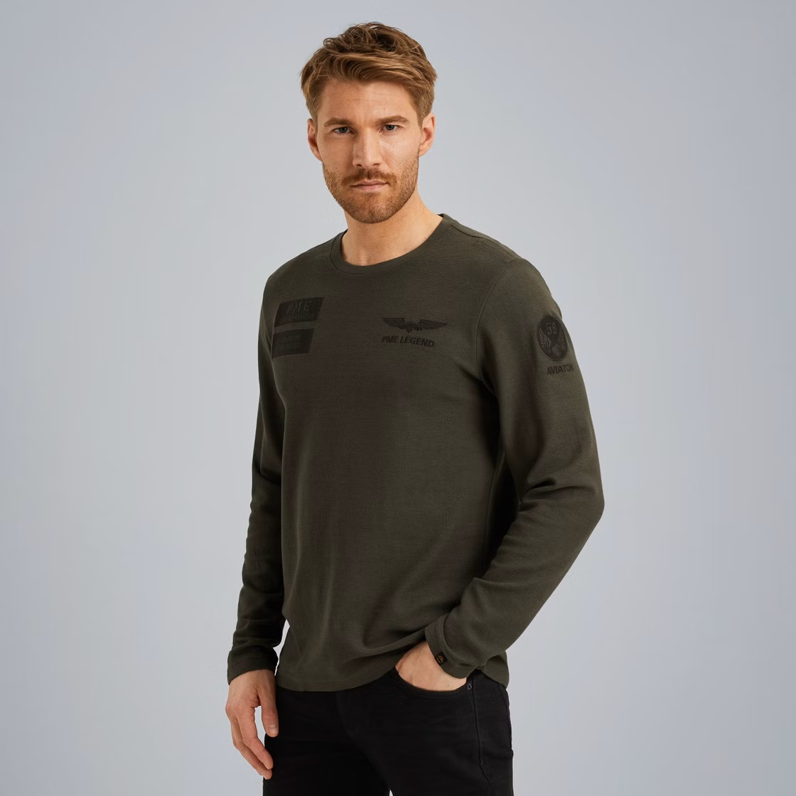 PME Legend T-Shirt Lange Mouw - Afbeelding 2
