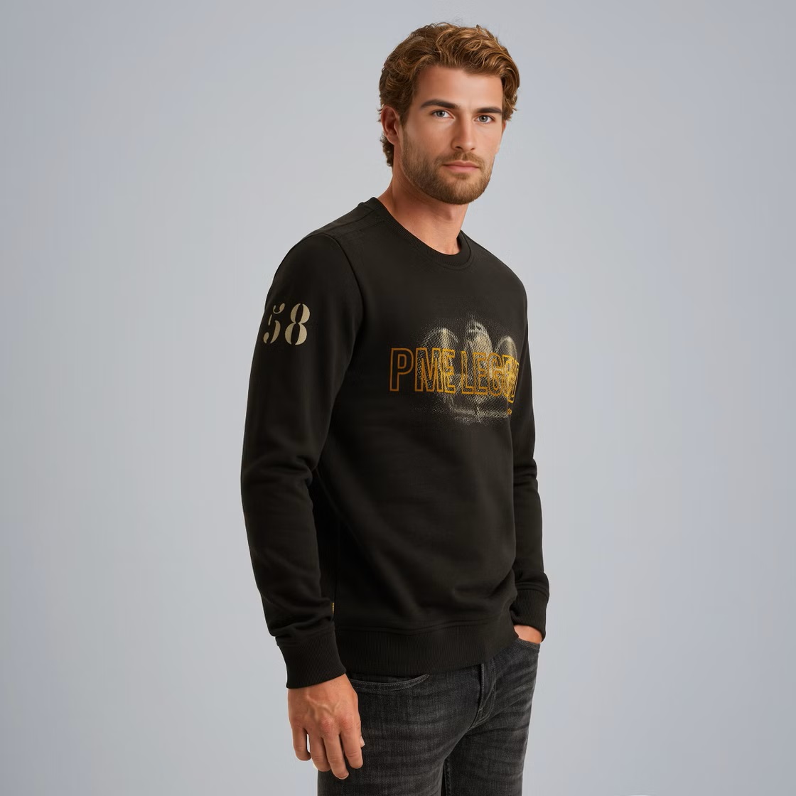PME Legend Sweater met Artwork - Afbeelding 2