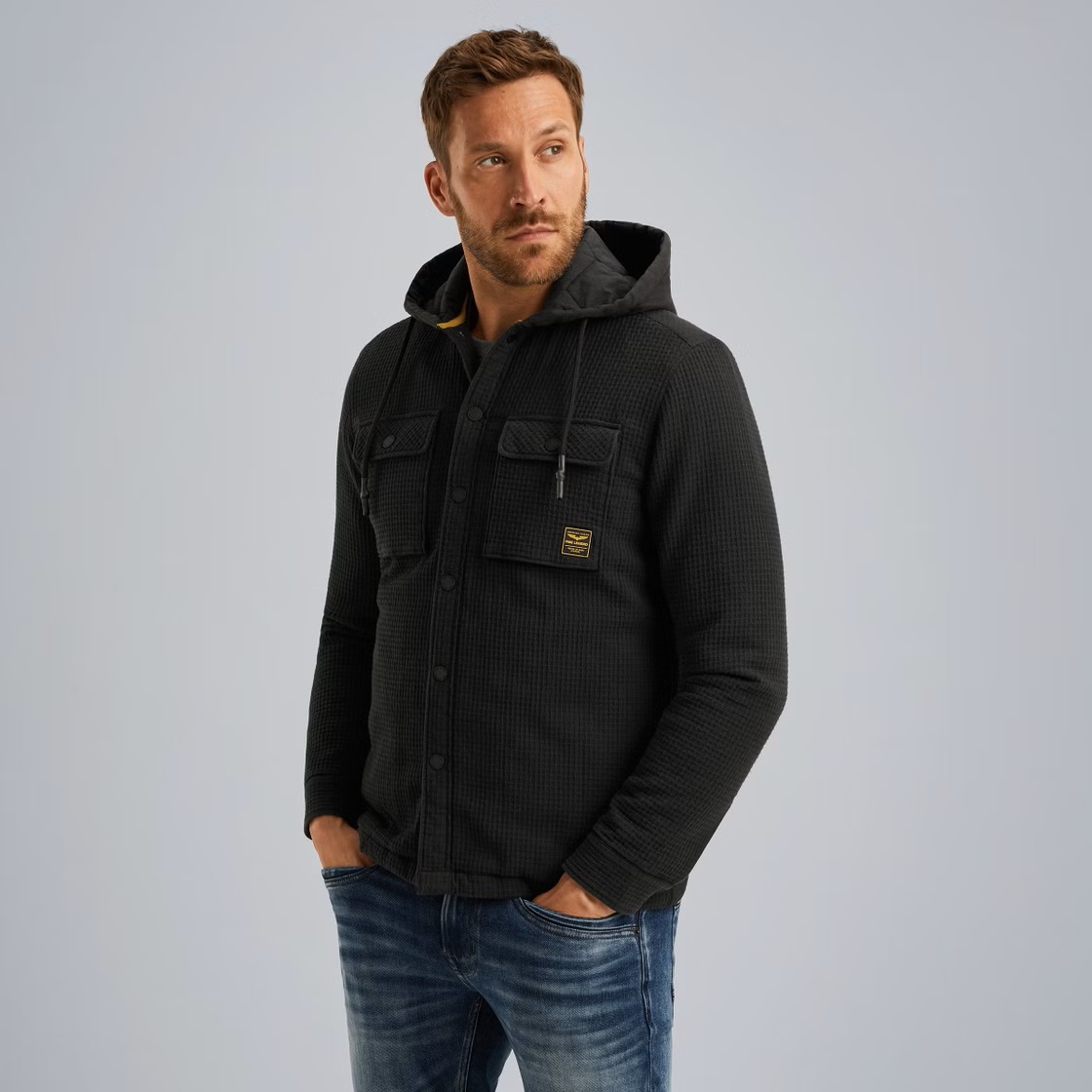 PME Legend Shirt/Jacket met Capuchon - Afbeelding 2