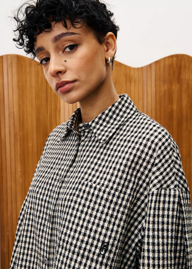 Frnch Raven Blouse/Overhemd - Afbeelding 2