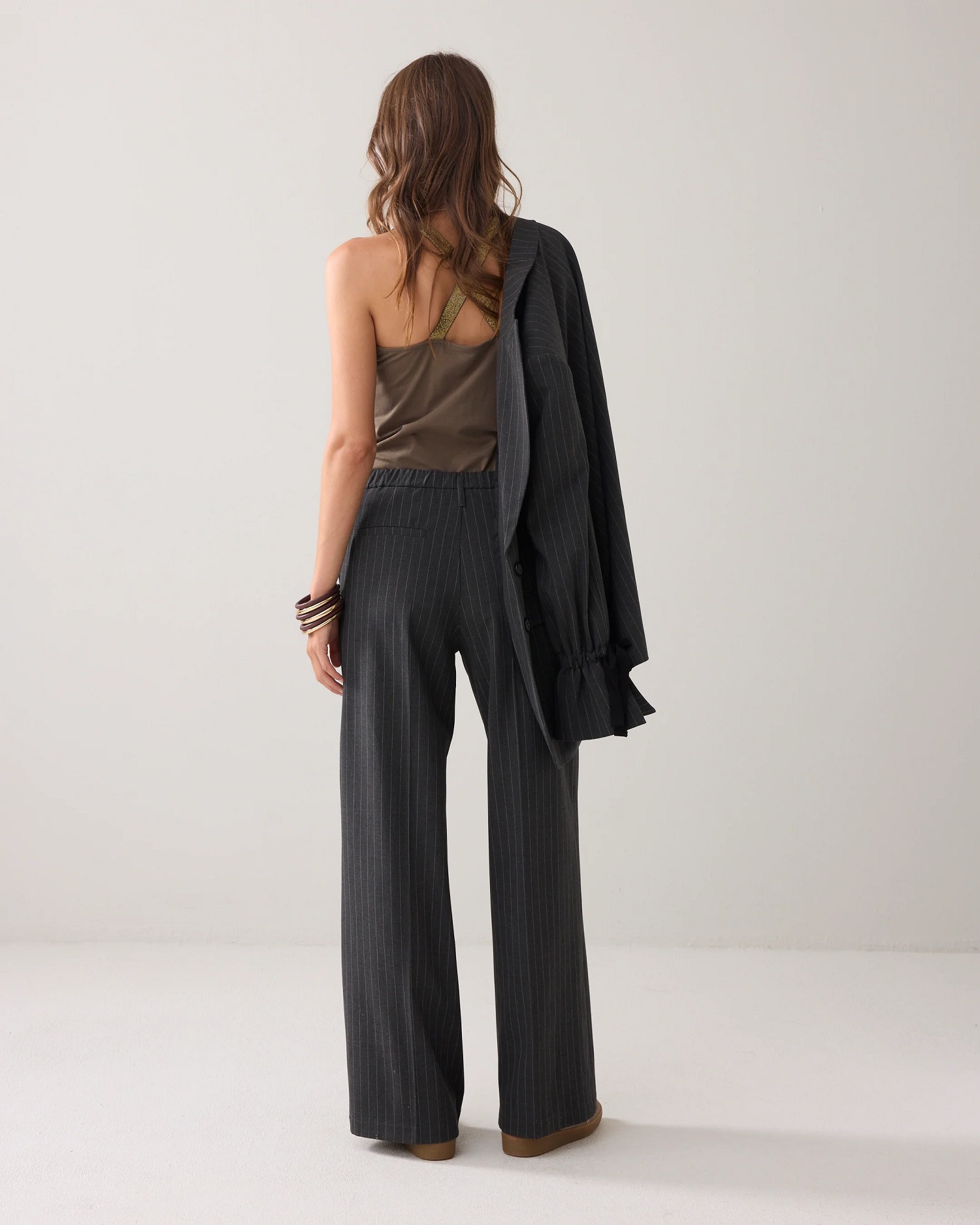 Summum Rechte Pantalon Pinstripe - Afbeelding 3