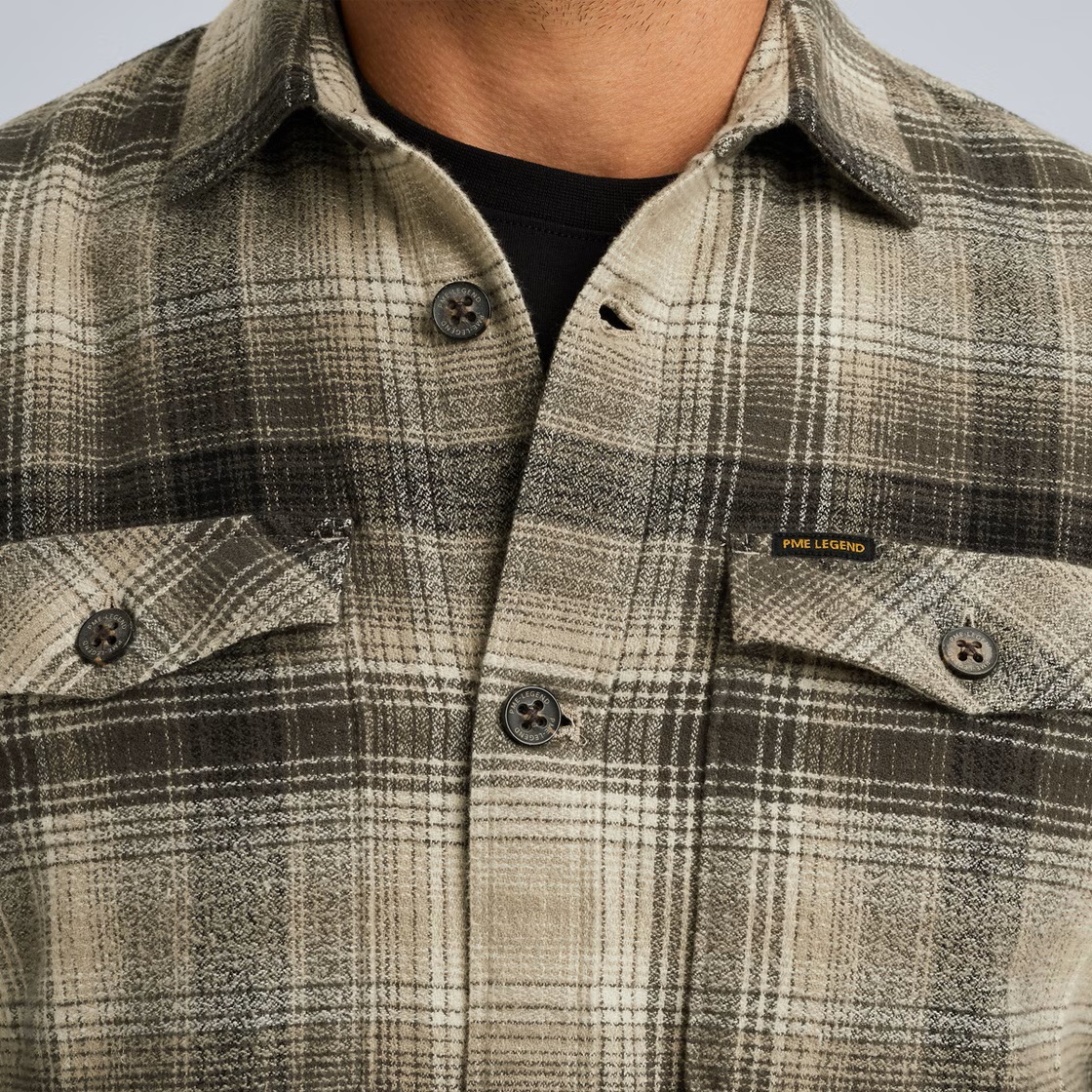 PME Legend Overshirt Ruitpatroon - Afbeelding 4