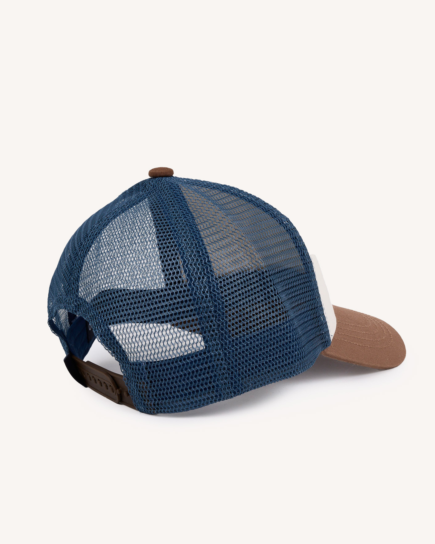 Faguo Cap Beige & Blue & Camel - Afbeelding 5