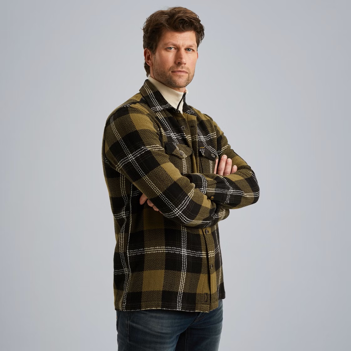PME Legend Shirt/Jacket met Ruitpatroon - Afbeelding 2