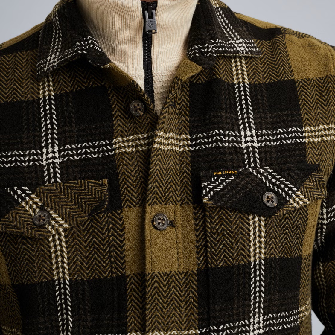 PME Legend Shirt/Jacket met Ruitpatroon - Afbeelding 4