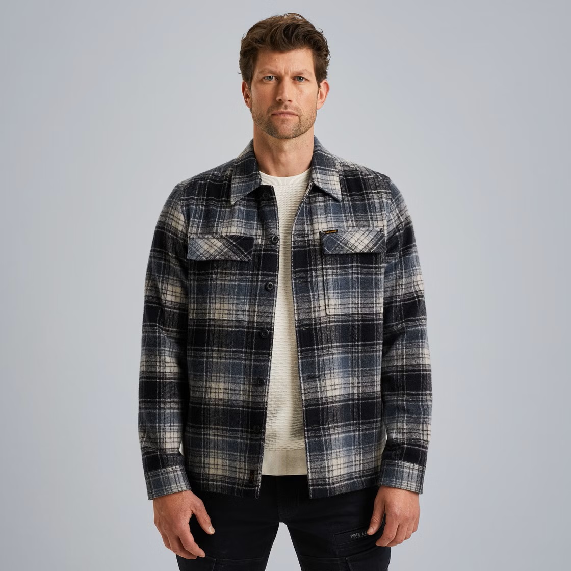 PME Legend Shirt/Jacket met Ruitpatroon - Afbeelding 2