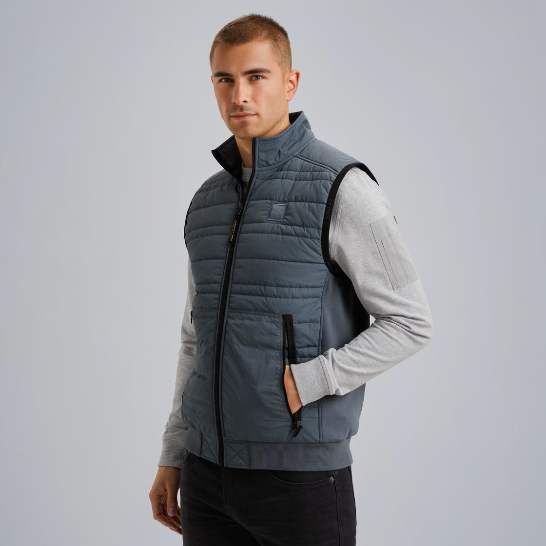 PME Legend Bodywarmer met Rits - Afbeelding 2