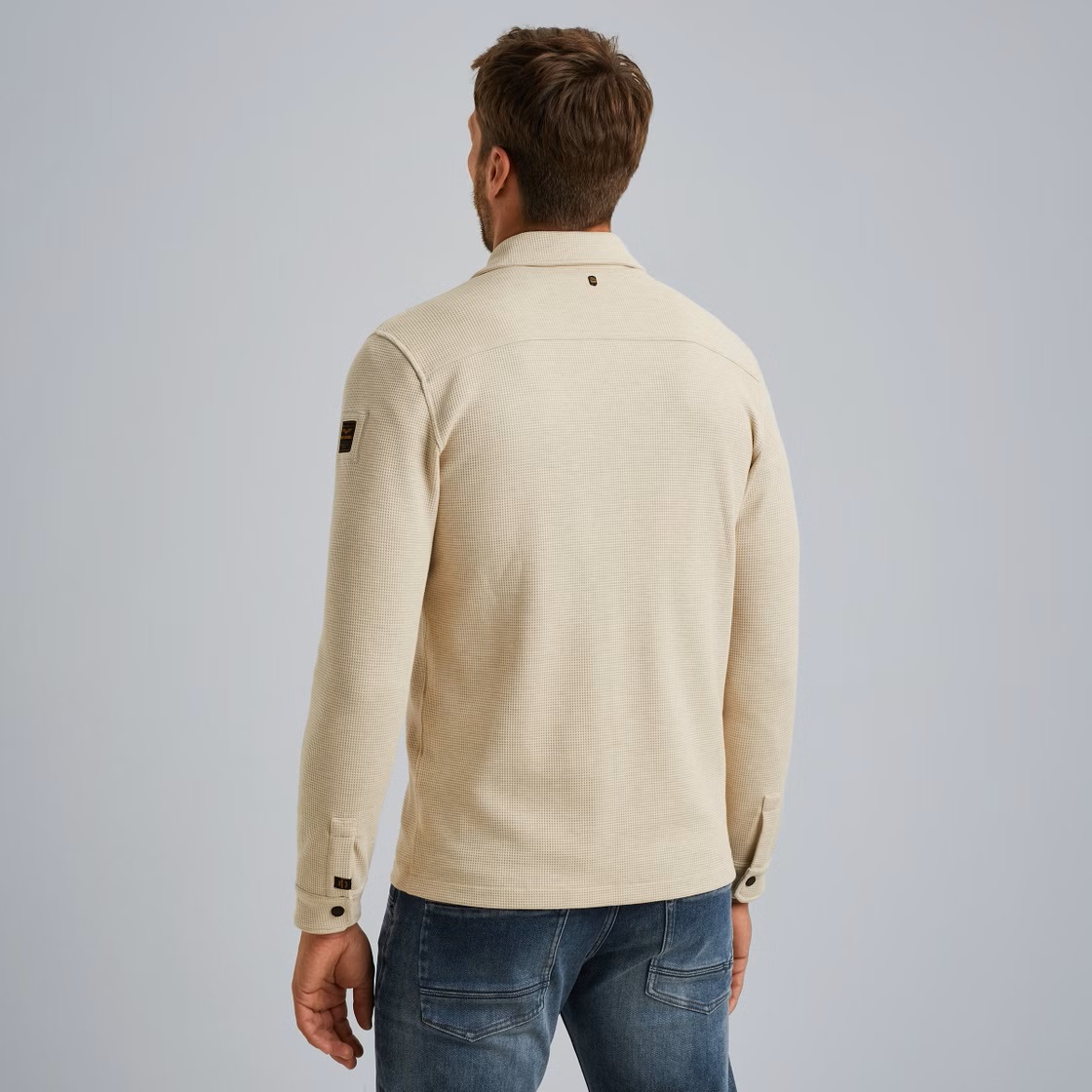 PME Legend Shirt/Jacket met Wafelstructuur - Afbeelding 3