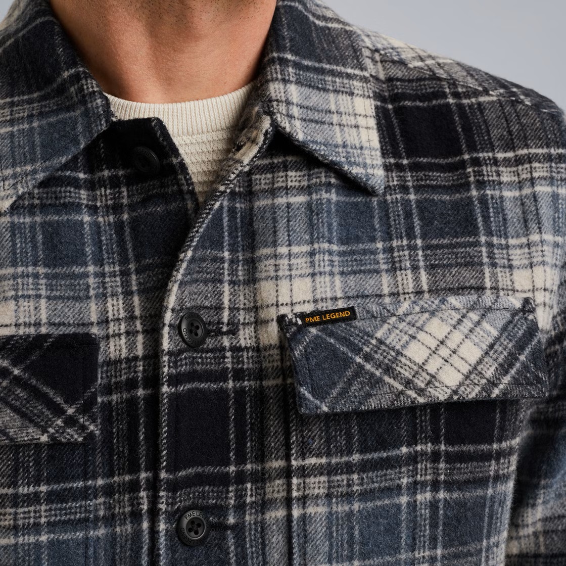 PME Legend Shirt/Jacket met Ruitpatroon - Afbeelding 4