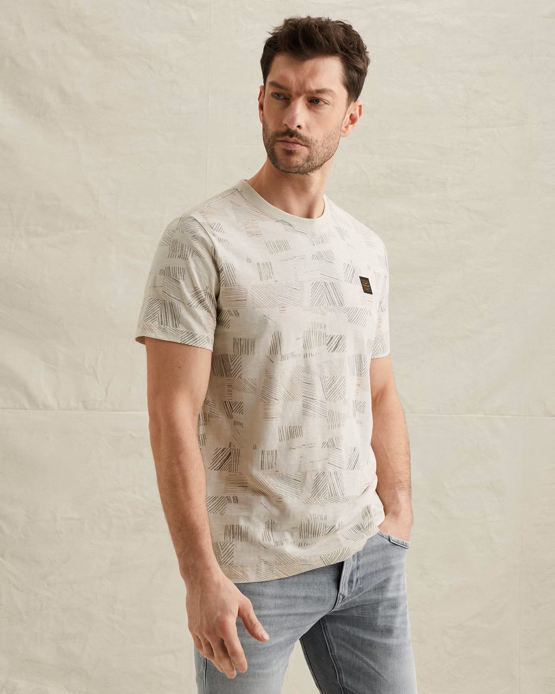 PME Legend T-Shirt met Allover Print