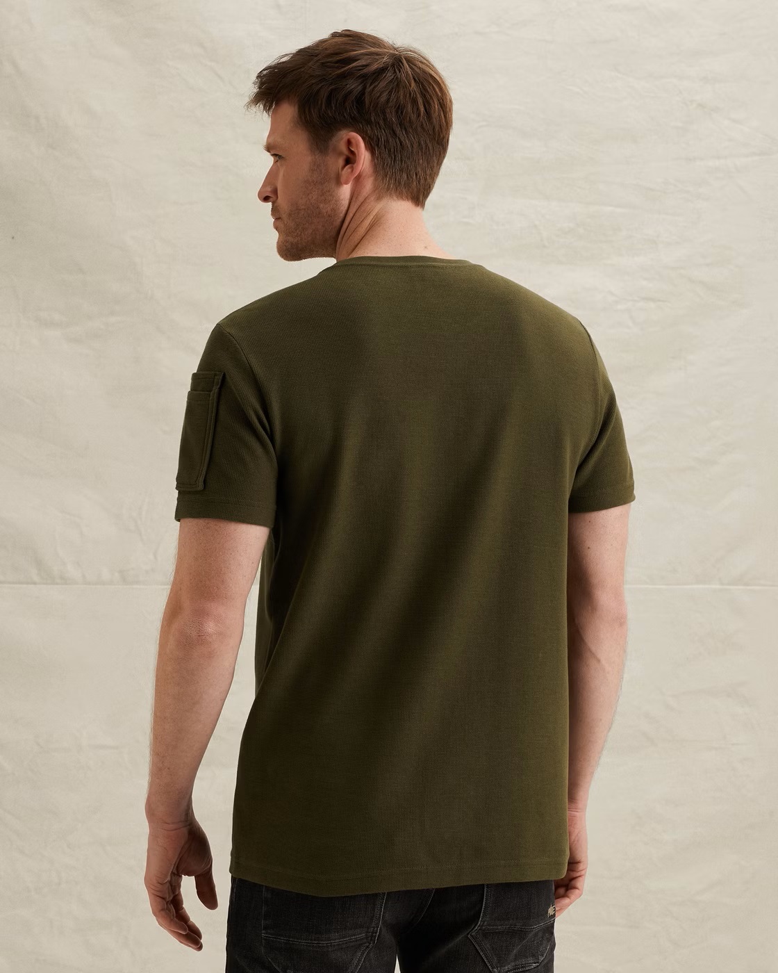 PME Legend T-Shirt met Artwork en Flight Pocket - Afbeelding 2