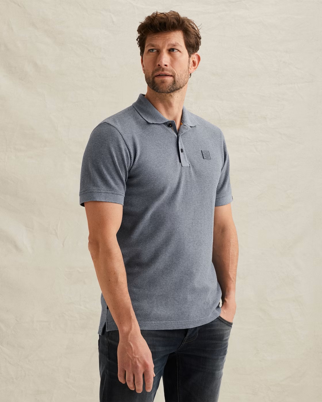 PME Legend Polo met Structuur - Afbeelding 2