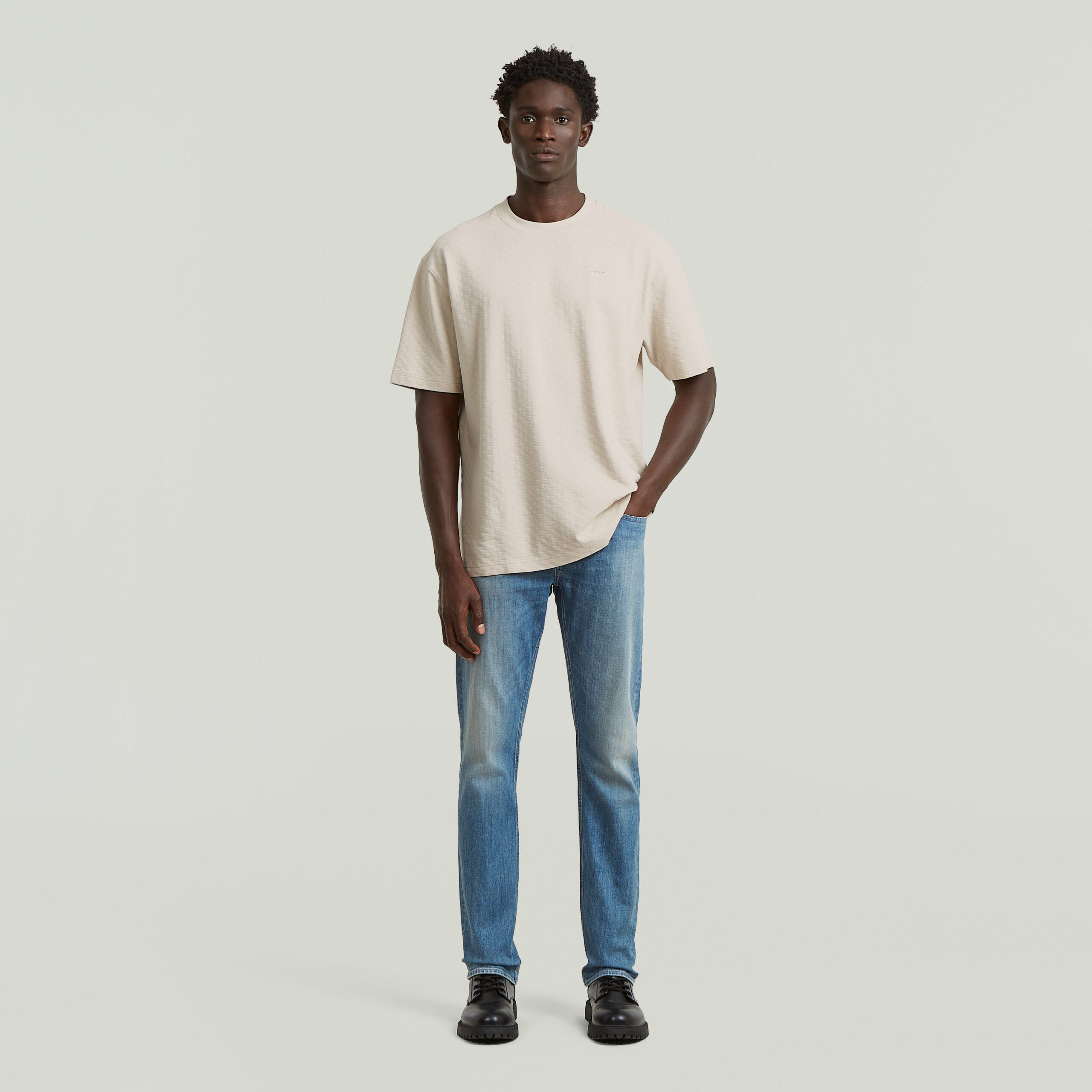 G-Star T-Shirt Structuur - Afbeelding 3