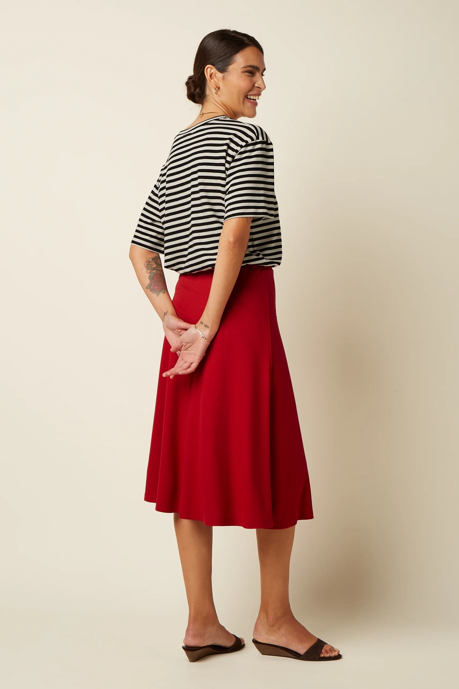 King Louie Boxy Top Chopito Stripe - Afbeelding 3