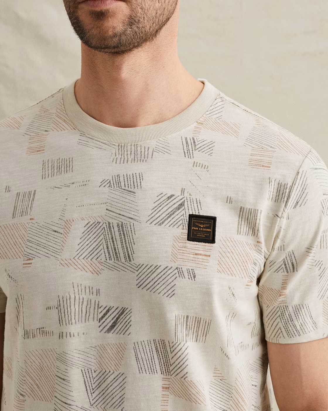 PME Legend T-Shirt met Allover Print - Afbeelding 3