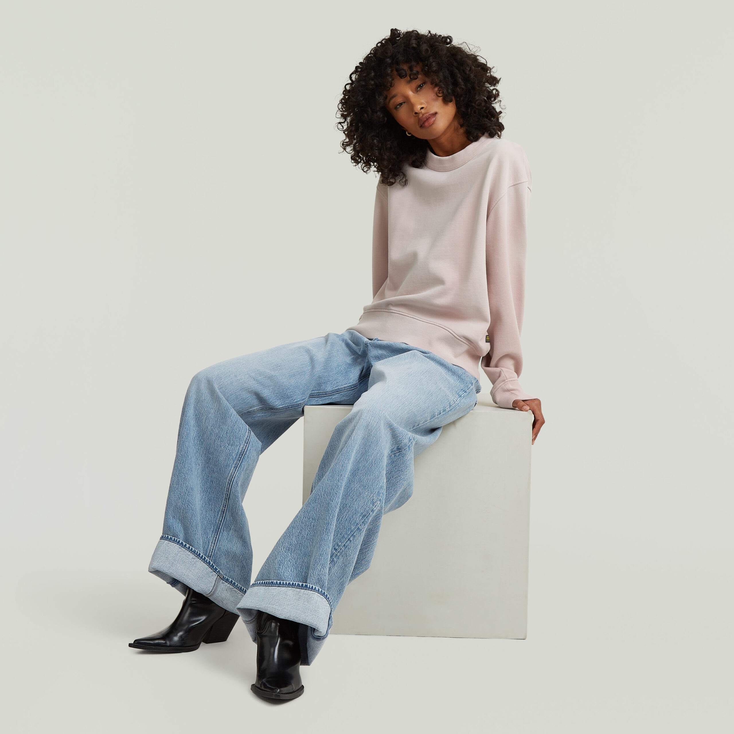 G-Star Washed Relaxed Sweater - Afbeelding 4