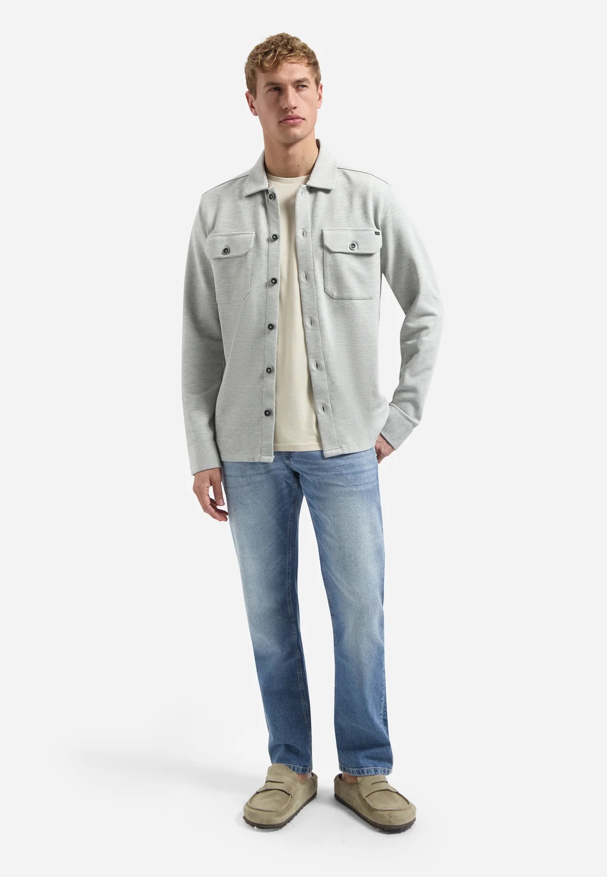 No Excess Overshirt Jersey Twill - Afbeelding 4