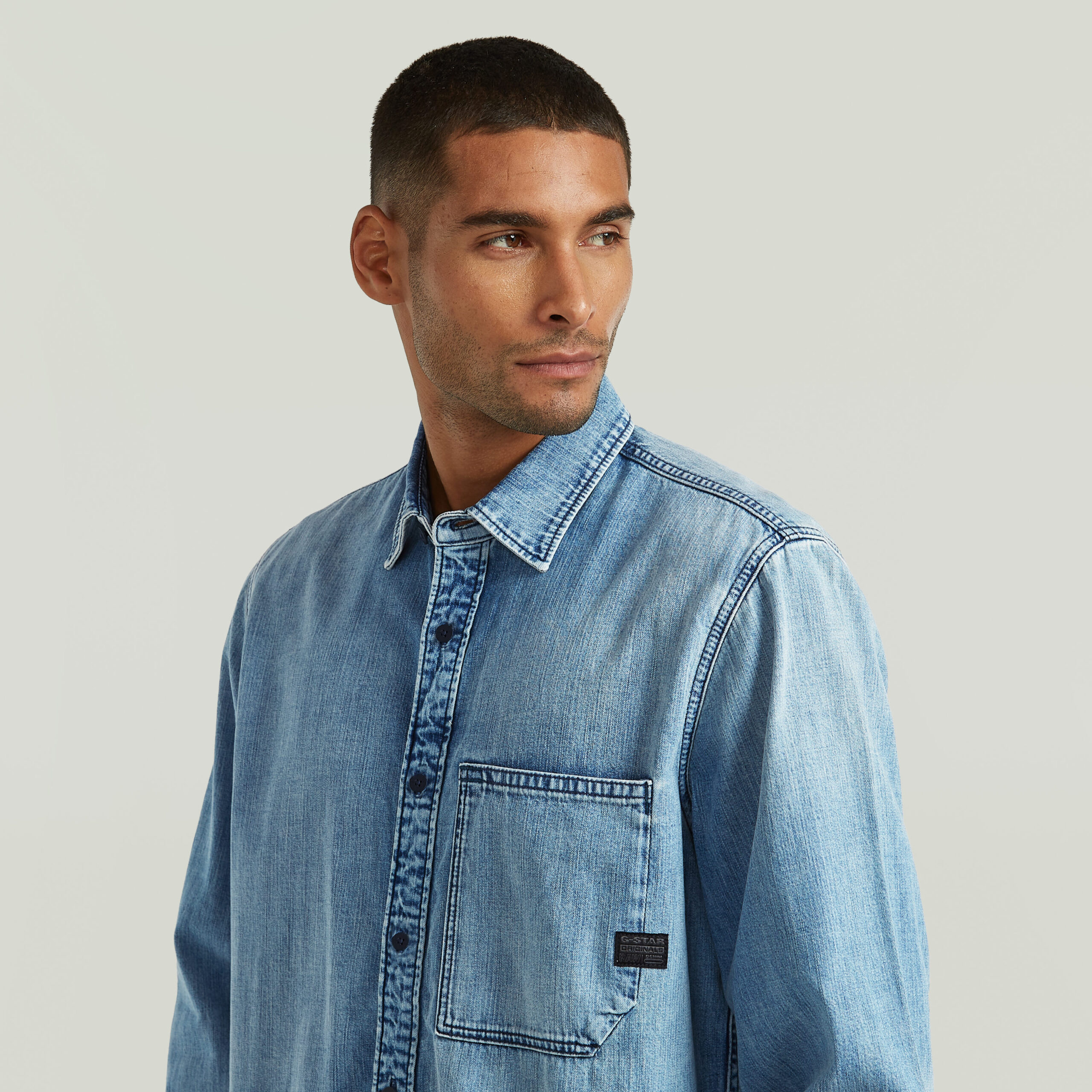 G-Star Regular Denim Shirt - Afbeelding 4