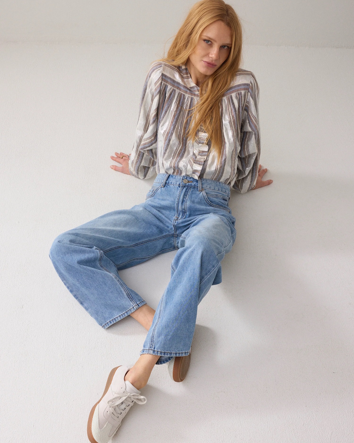 Summum Streepjesblouse - Afbeelding 5