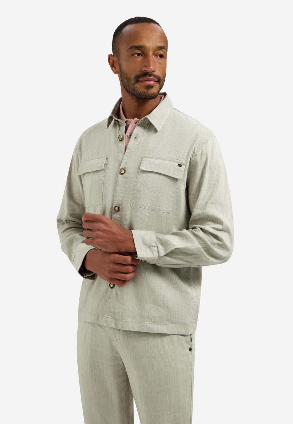 No Excess Overshirt Linnen