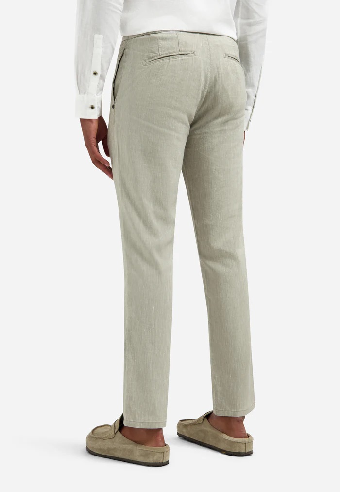No Excess Linnen Blend Broek - Afbeelding 2
